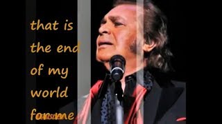 YOU'RE MY WORLD (LIVE AUDIO WITH LYRICS) = ENGELBERT HUMPERDINCK