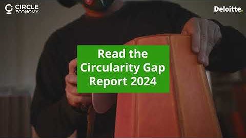 The Circularity Gap Report 2024 launch video