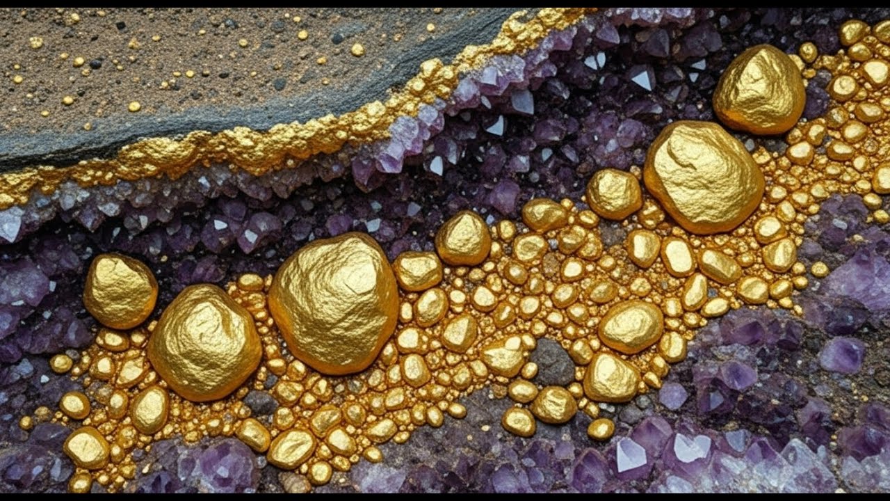 “How Gold and Amethyst Form Together in the Earth’s Secret Layers ...