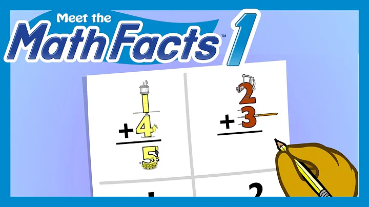 Meet the Math Facts Addition & Subtraction Level 1 - Worksheet 2 | Preschool Prep Company