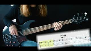 John Miles - Music (bass) #basscover