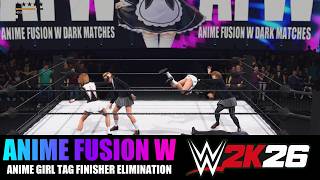 Anime Girl Tag Finisher Elimination Match 3 | WWE 2K26 | ANIME | K-ON! VS Cardcaptor Sakura screenshot 4