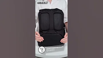 Молодежный рюкзак GRIZZLY на каждый день: вместительный и практичный RD-344-3 от GRIZZLY