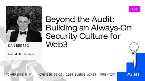 Beyond the Audit: Building an Always-On Security Culture for Web3