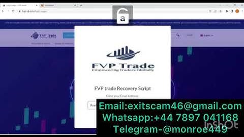 FVP WITHDRAWAL UPDATE:HOW TO WITHDRAW YOUR FUNDS FROM THE EXIT SCAM