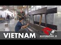 Tour of Stanley Furniture facility in Ho Chi Minh City, Vietnam