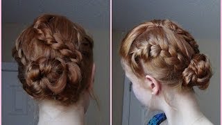 French Braided and Braided Updo! ♥