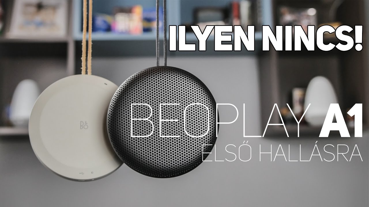 ILYEN NINCS! | BeoPlay A1 Wireless hangszóró teszt - YouTube