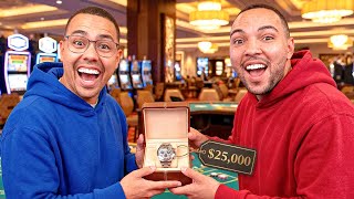 I Gambled $25,000 to Buy My Friend His Dream Watch!