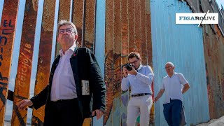Jean-Luc Mélenchon visite la frontière entre les États-Unis et le Mexique