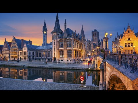 Ghent, Belgium's coolest city (4K ultra HD) | \