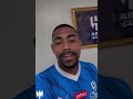 مالكوم يقول كلمة لجمهور الهلال السعودي 
