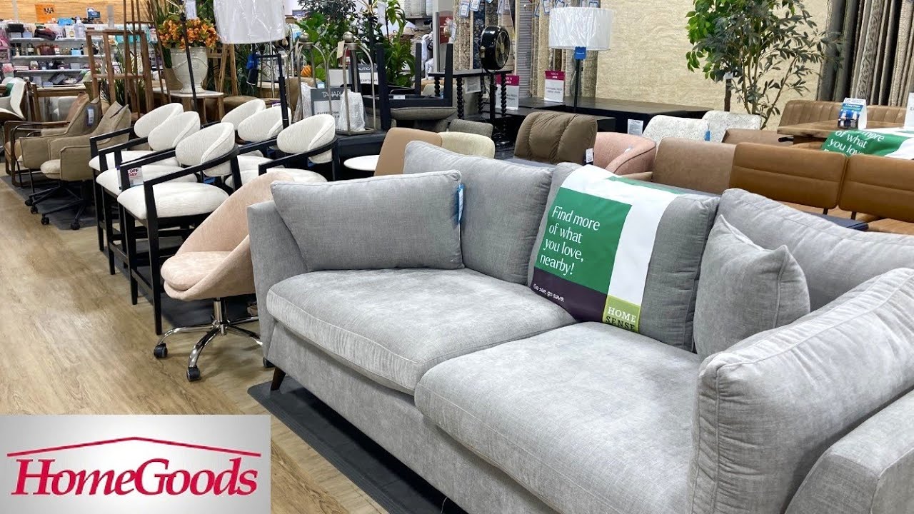HOMEGOODS (3 DIFFERENT STORES) SHOP WITH ME FURNITURE ARMCHAIRS SOFAS SHOPPING STORE WALK THROUGH