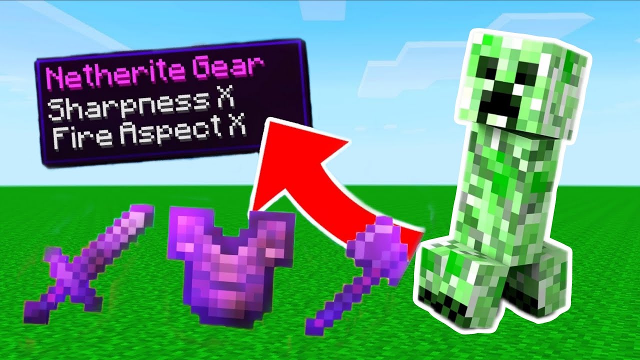 Minecraft But Mobs Drop INSANE Loot - YouTube