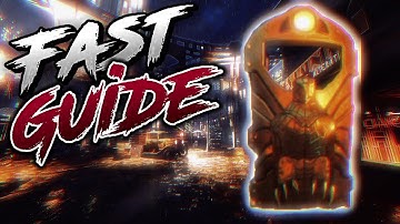 SHADOWS OF EVIL - SHIELD FAST GUIDE | BLACK OPS 3 ZOMBIES