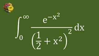 Solved Using a Viewer’s Idea: A Gaussian Integral and the Complementary Error Function