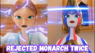 MISS BUSTIER REJECTED MONARCH TWICE MIRACULOUS SEASON 5 EPISODE 22 COLLUSION