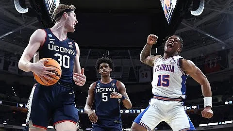 Final 3:28 from Florida vs. UConn second round March Madness battle