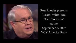 Ron Rhodes Rally "Islam: What You Need To Know"