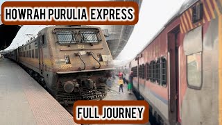 12827 Howrah Purulia super-fast express || Full journey