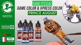 ⭐️BANC D'ESSAI⭐️ -  GAME COLOR & XPRESS COLOR Prince August