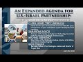 Policy Forum: An Expanded Agenda for U.S.-Israel Partnership: New Technologies, New Opportunities