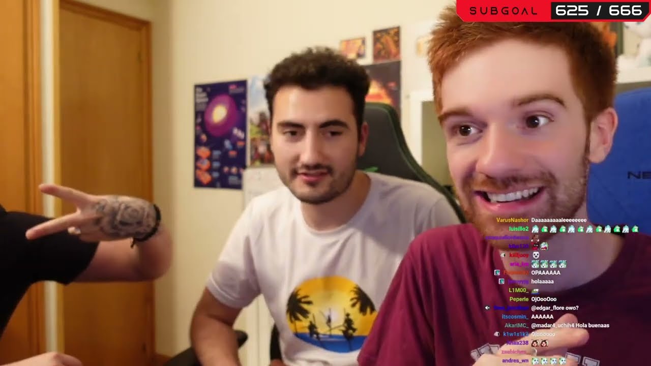 Shadoune Conter Farfa y Rubik IRL probando cosas