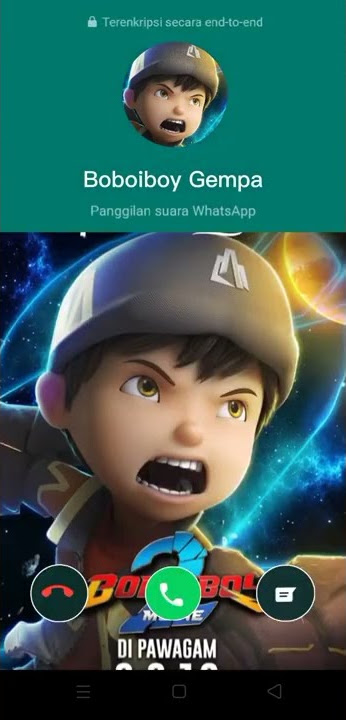 Boboiboy Gempa : nada dering
