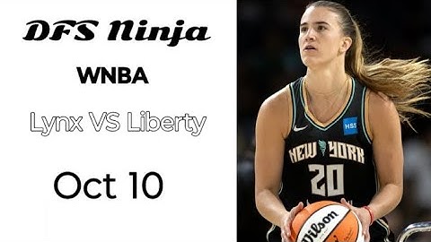 Lynx VS Liberty- WNBA Finals - Game 1