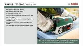 Features Of Psb 75 A Pbs 75 Ae Belt Sanders Youtube Features Of Psb 75 A Pbs 75 Ae Belt Sanders Youtube
