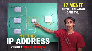 Cara Setting IP Address untuk Nembak Wifi dan Topologi Jaringan