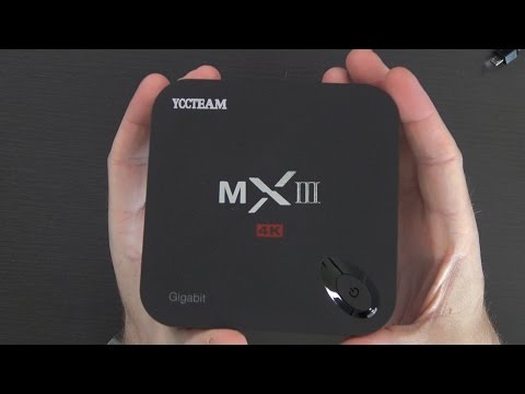 Android 5.1 4KTVボックス| YCCTEAMのMXIII-G