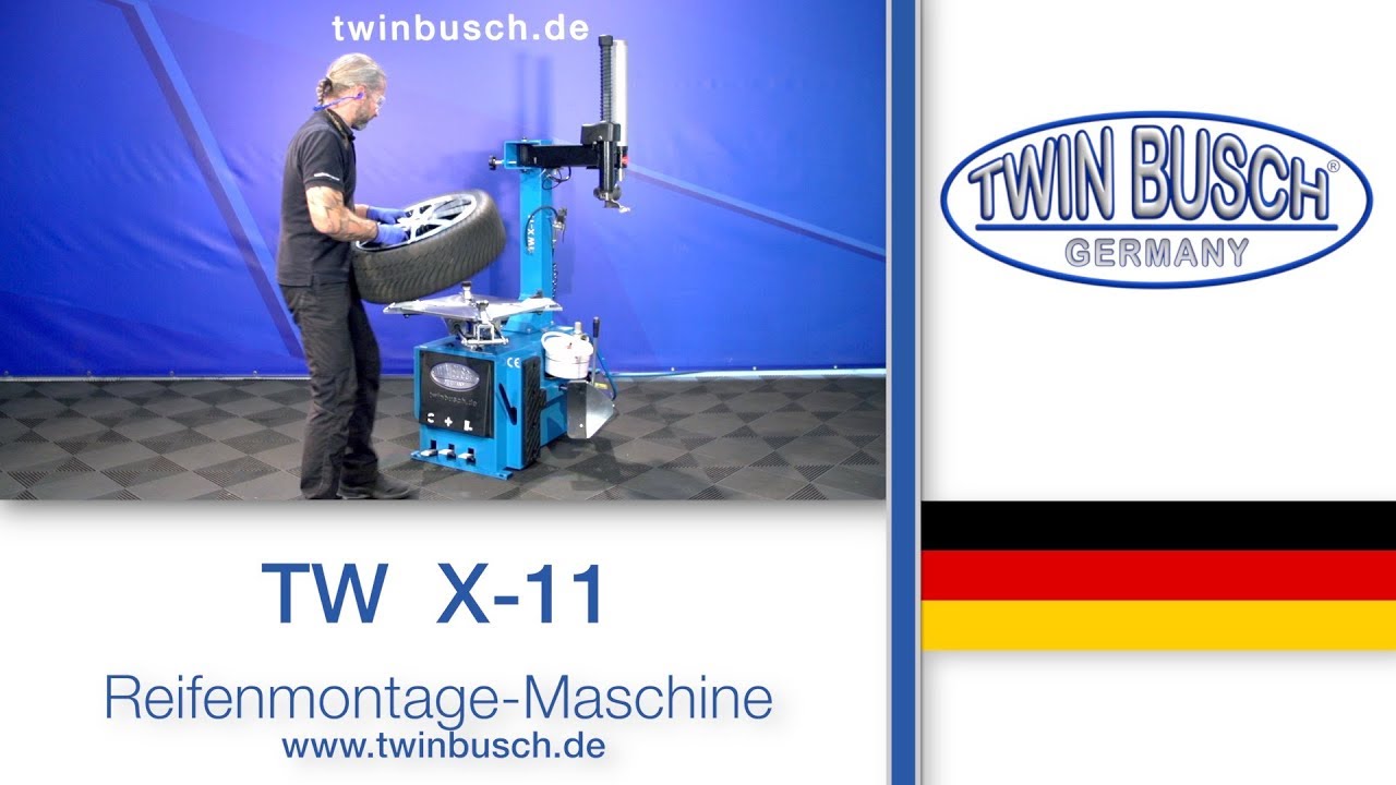 Tw X 11 Reifenmontage Maschine Von Twin Busch Youtube