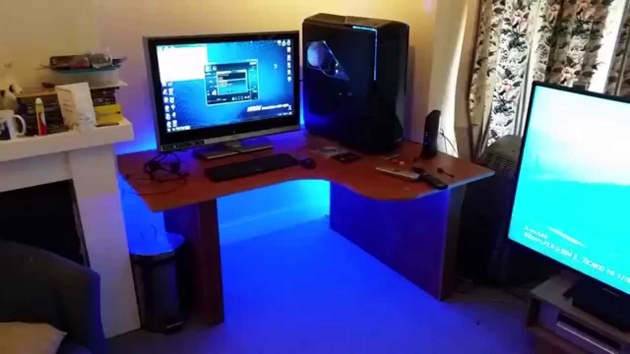 led lights under desk