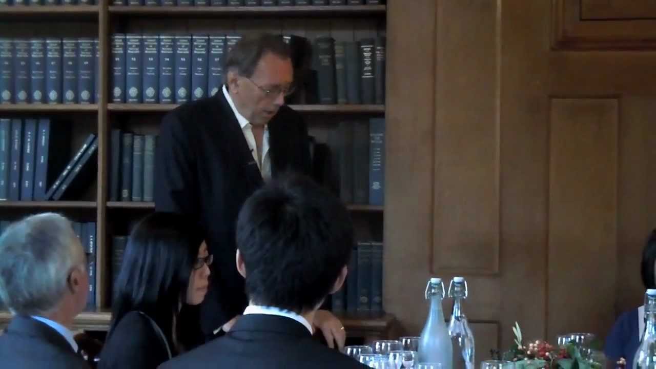 China Oxford Scholarship Fund International Chairman Timothy Beardson Address