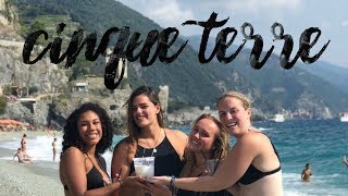 a weekend in CINQUE TERRE | study abroad ITALY 2018