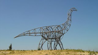 Ainda existem pegadas de DINOSSAUROS! (visitei em Portugal).