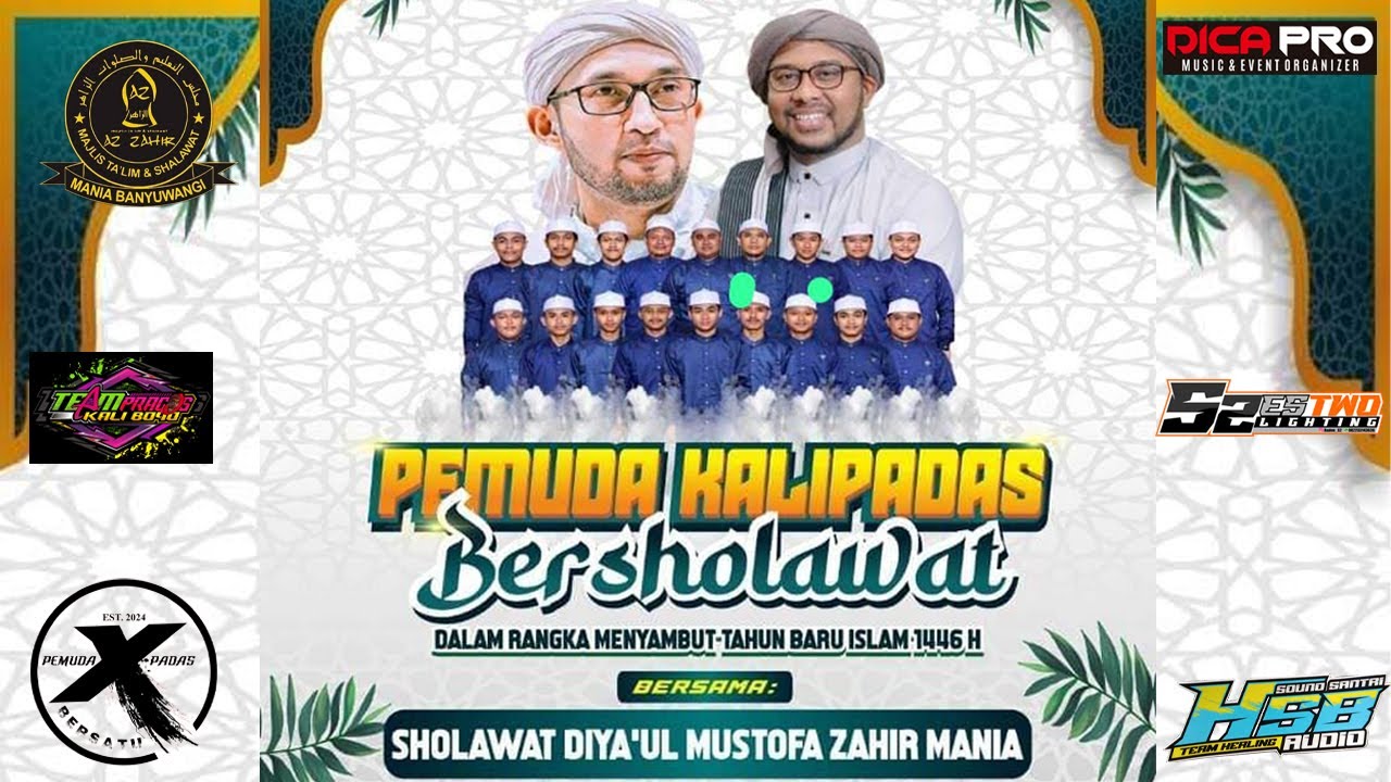 🔴LIVE PEMUDA KALIPADAS BERSHOLAWAT BERSAMA ZAHIR MANIA BWI