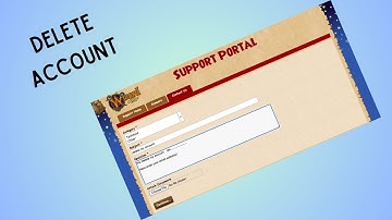 How to delete a wizard101 account