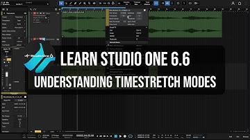 Learn Studio One 6.6 | Time Stretching Modes | In-Depth