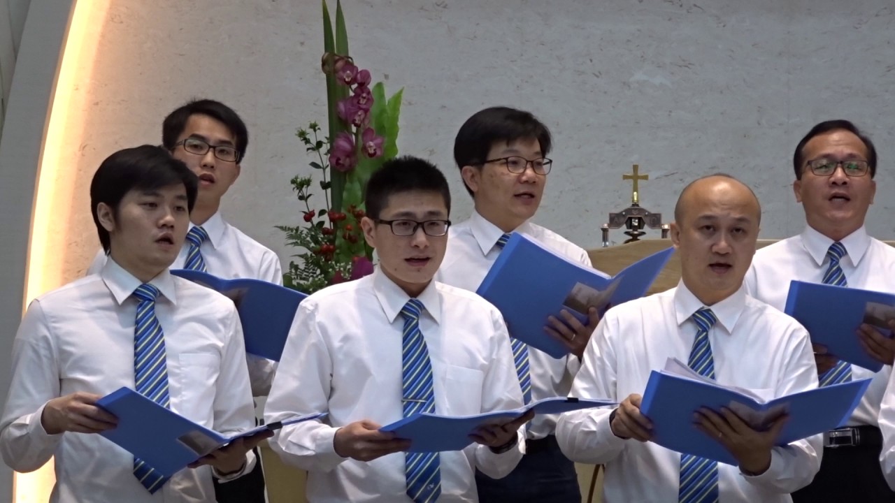 2017 04 07 真耶穌教會神學院成員蒞臨真耶穌教會永康教會參觀訪問特別聚會 獻詩讚美真神