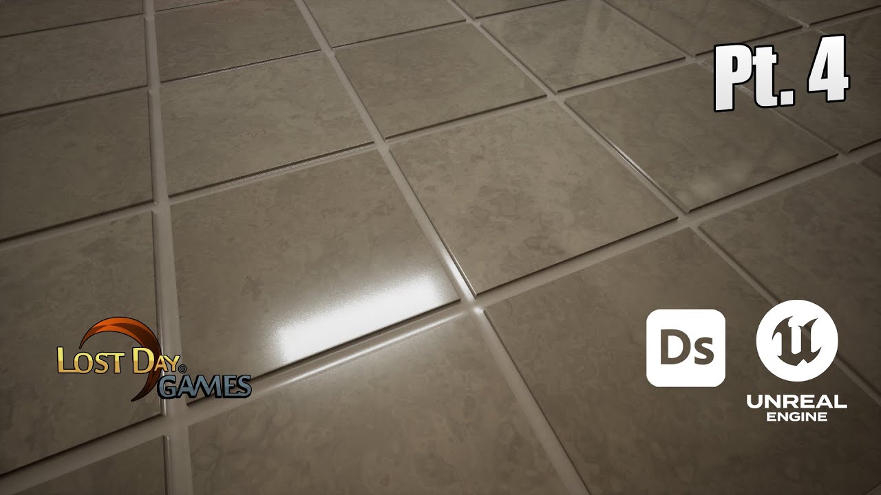Marble Tiles - Unreal Materials Mastery: Pt 4, Substance Designer