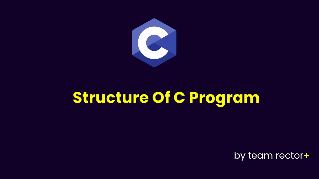 Structure of C Program - YouTube
