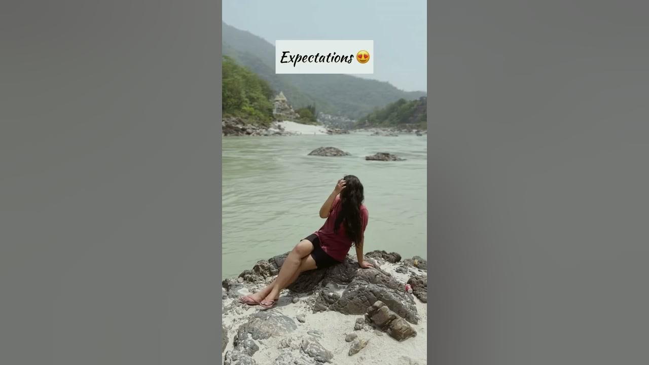 Rishikesh Expectations V/S Reality😂 #shorts #rishikesh