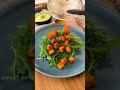 🦐 Air Fryer Shrimp and Sweet Potato Salad 🍠 #recipe #food #cooking #comfortfood #airfryerrecipes