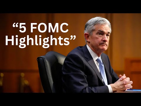(NEW) 5 Key Highlights From FOMC Meeting: January 31st 2024