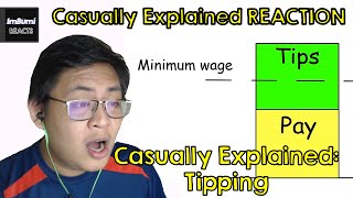 Casually Explained: Tipping | Casually Explained | ImBumi Reaction