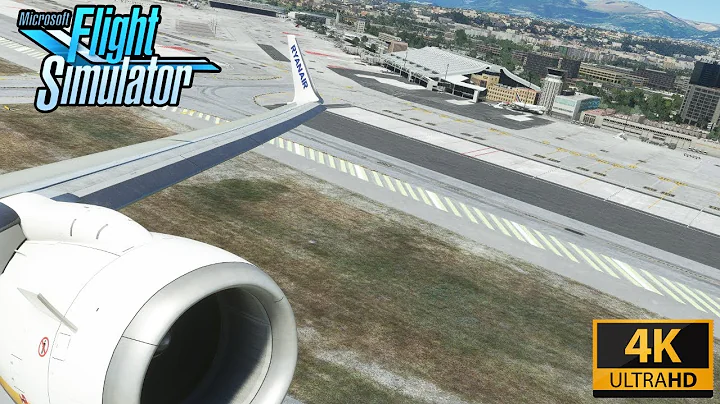 (4K) Ryanair 737-700 Take-off from Nice Airport | Microsoft Flight Simulator 2020 | ULTRA REALISM