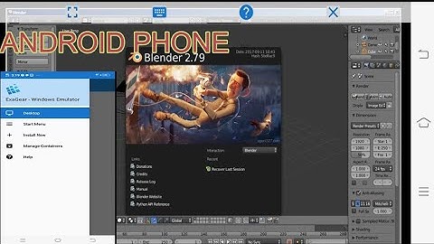Install blender in android phone