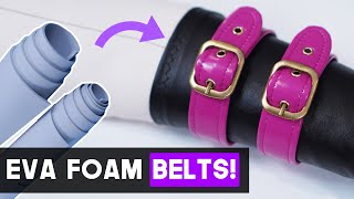 How To Make Belts With Eva Foam - Cosplay Crafting Tutorial